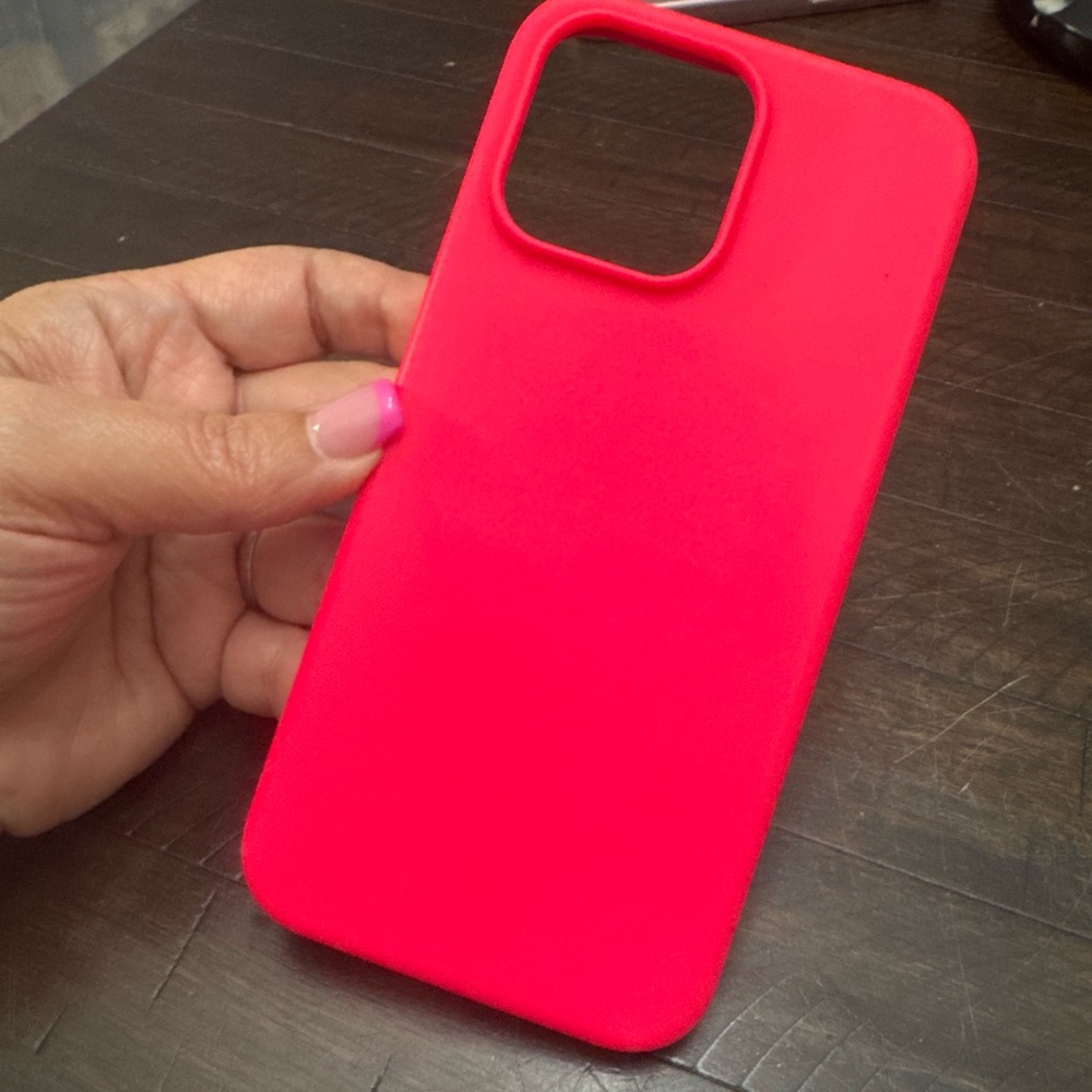 Pink Silicone Phone Case
iPhone 15 Pro Max